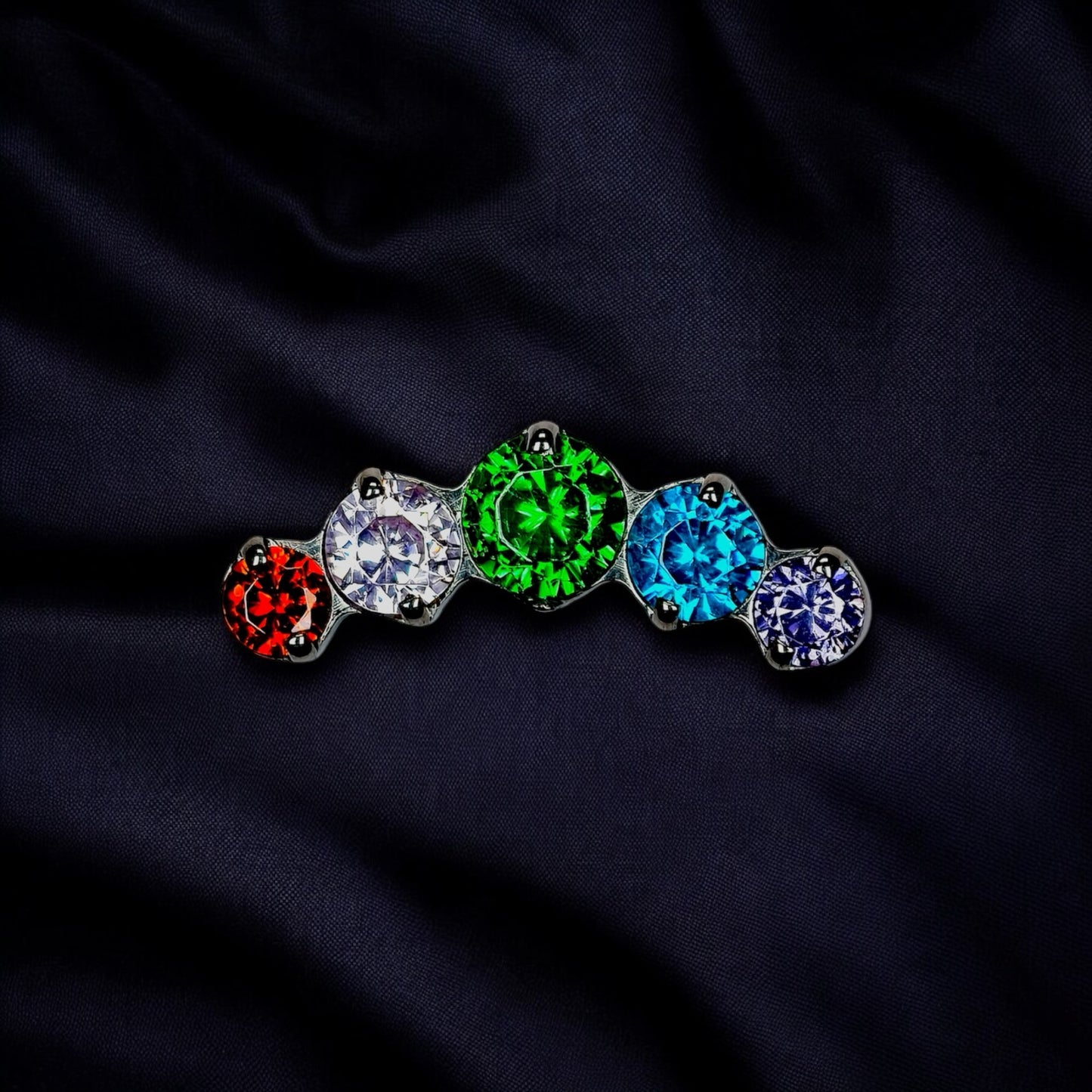 Aufsatz Rainbow 5er Cluster